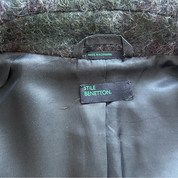 Benetton wool/alpaca blend jacket - Picture 6 of 8
